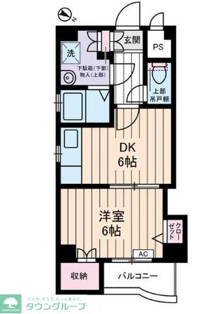 Sunrise浅草の物件間取画像